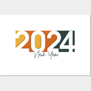 2024 new year Posters and Art